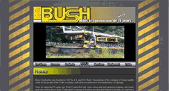 Desktop Screenshot of bushconstructionco.com